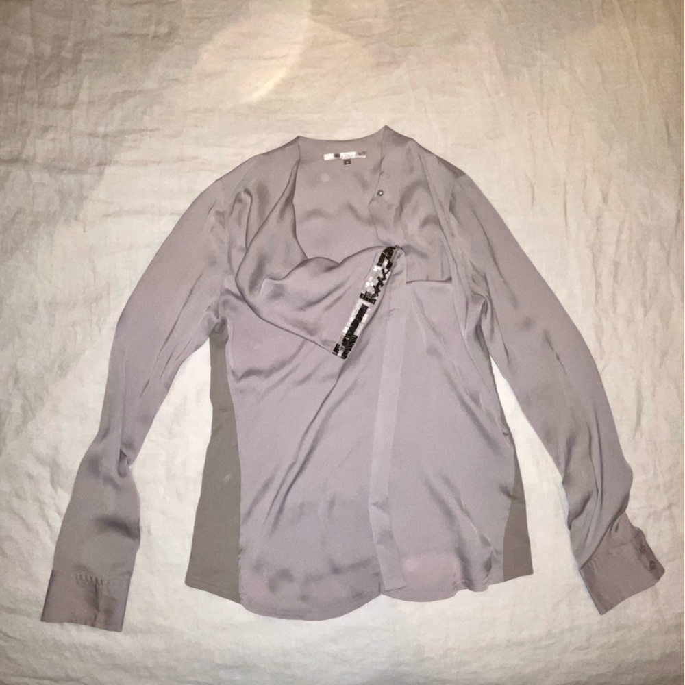 Light tan blouse